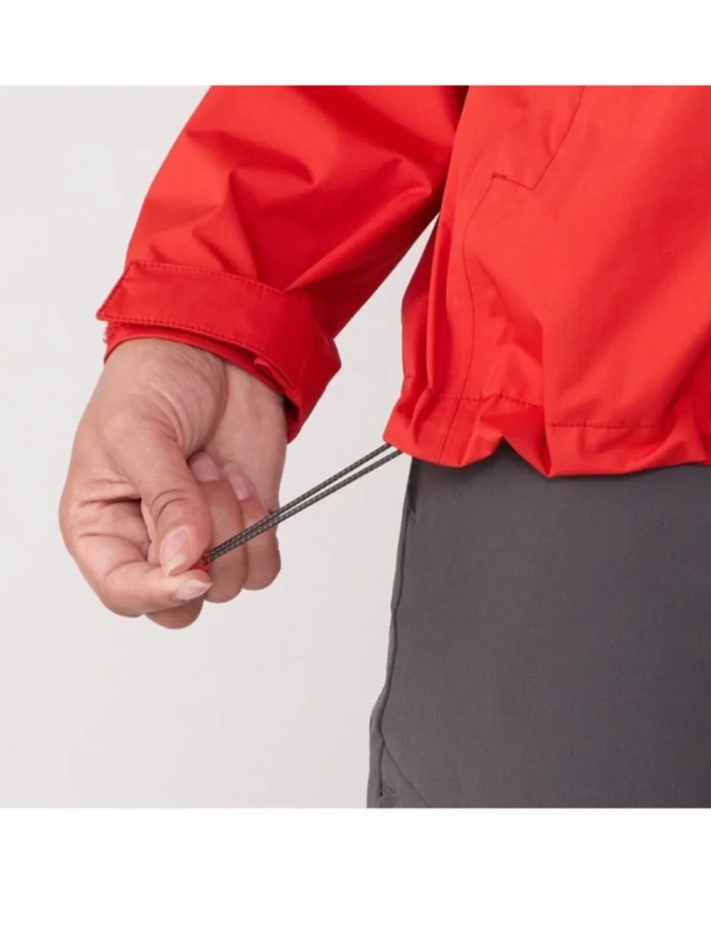 REI Co-op Rainier Peak 2.5L Rain Jacket Coral Red Hooded Waterproof Women’s 3X - Picture 5 of 16